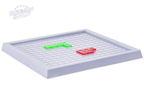 Rodzinna Gra Logiczna Klocki + Podstawka Blokowanie Układanka Z Klockami