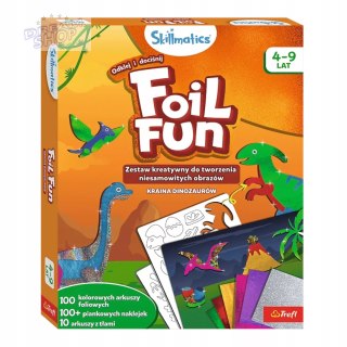 Skillmatics Foil Fun zestaw Kraina dinozaurów Trefl 62606