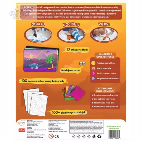 Skillmatics Foil Fun zestaw Kraina dinozaurów Trefl 62606