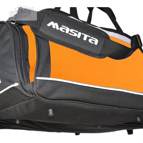 TORBA SPORTOWA MASITA 6015 POMARAŃCZOWO- CZARNA