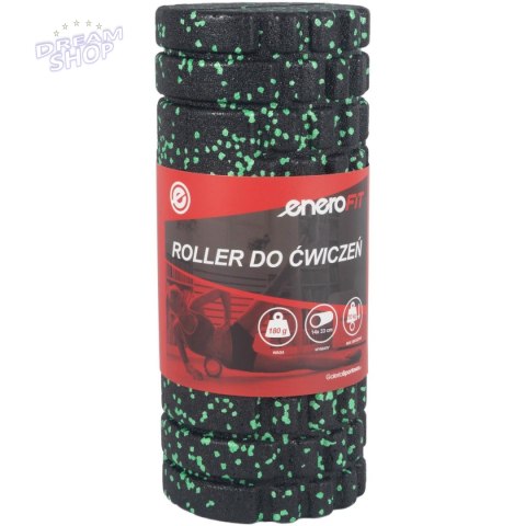 WAŁEK ROLLER JOGA EPP CZARNY 14x33CM 190G