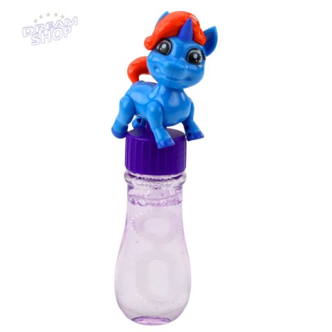 Bańki Mydlane Jednorożec Ruchoma Figurka Kolorowy 14cm Mix Bańki Mydlane Jednorożec Ruchoma Figurka Kolorowy 14cm Mix