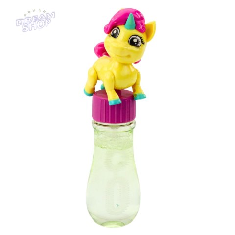 Bańki Mydlane Jednorożec Ruchoma Figurka Kolorowy 14cm Mix Bańki Mydlane Jednorożec Ruchoma Figurka Kolorowy 14cm Mix