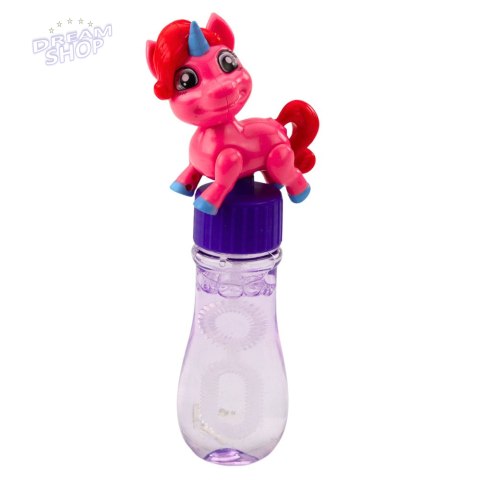Bańki Mydlane Jednorożec Ruchoma Figurka Kolorowy 14cm Mix Bańki Mydlane Jednorożec Ruchoma Figurka Kolorowy 14cm Mix