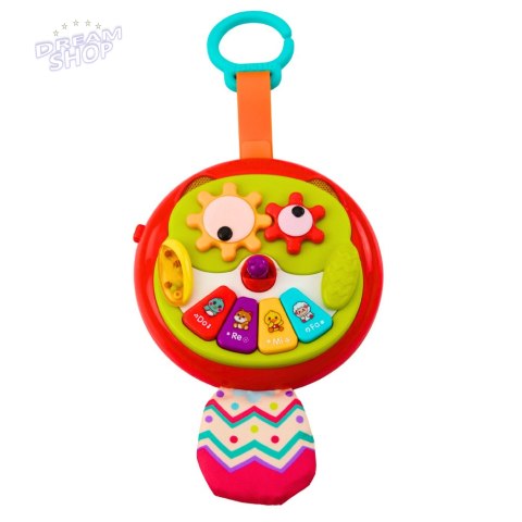 Interaktywna Sowa Zawieszka Ruchome Elementy Pianinko Szeleszczący Ogon