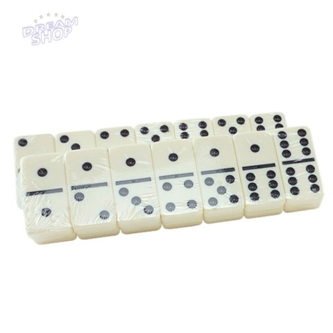 Klasyczna Gra Domino Tradycyjne Szóstkowe Etui 28 Kamieni