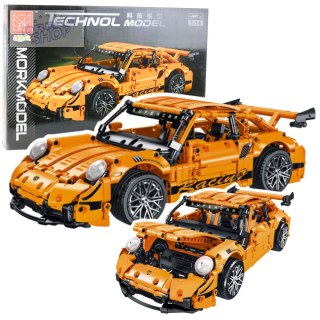Klocki Konstrukcyjne Samochód GT Racing Pomarańczowy 1:14 1268 el.