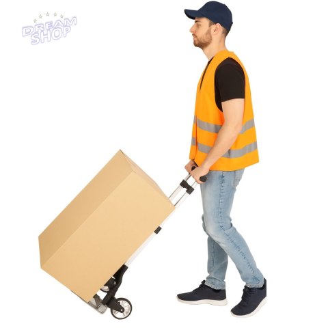 Lekki Wózek Transportowy Magazynowy Składany Aluminiowy 70kg