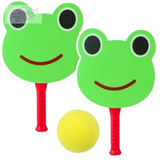 Paletki Paletki Do Gry Odbijania Miękkie Piankowe Żabka Zielona