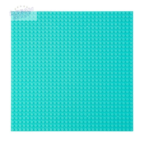 Płyta Plansza Konstrukcyjna Do Klocków Budowania Jasnoniebieski 40x40cm