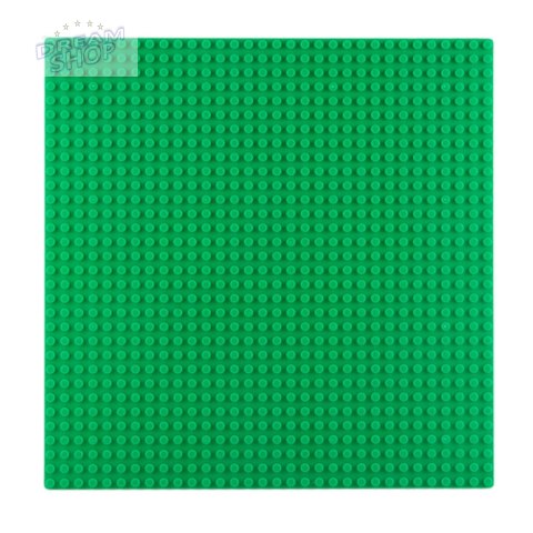 Płyta Plansza Konstrukcyjna Do Klocków Budowania Jasnozielona 25,5x25,5 cm