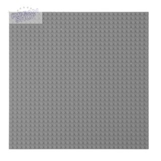 Płyta Plansza Konstrukcyjna Do Klocków Budowania Szara 40x40cm