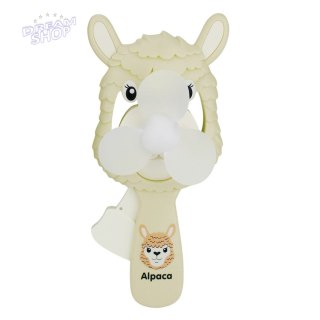Wiatraczek Wentylator Ręczny Mechaniczny Dla Dzieci Alpaka Mix