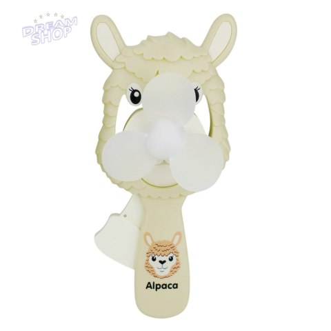 Wiatraczek Wentylator Ręczny Mechaniczny Dla Dzieci Alpaka Mix