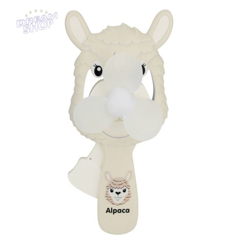 Wiatraczek Wentylator Ręczny Mechaniczny Dla Dzieci Alpaka Mix