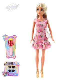 Zestaw Lalki Anlily Dziewczyna Z Chłopakiem Akcesoria Okulary Torebka