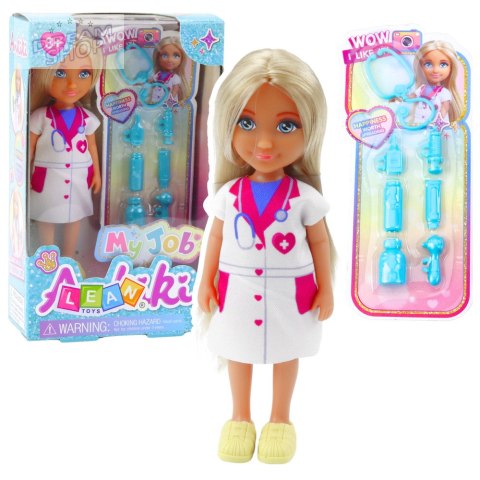 Zestaw Mini Laleczka Ankiki Lekarz Z Akcesoriami Do Leczenia