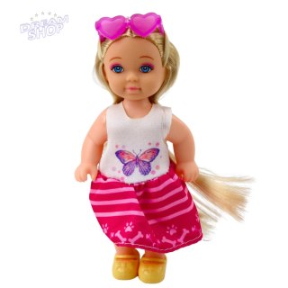 Zestaw Mini Laleczka Z Pieskiem Namiotem I Akcesoriami