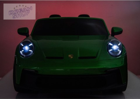 Auto Na Akumulator DK-P911 Porsche GT3 Zielony Lakierowany