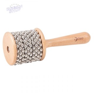 CLASSIC WORLD EDU Instrument Muzyczny Kabasa z Koralikami dla Dzieci