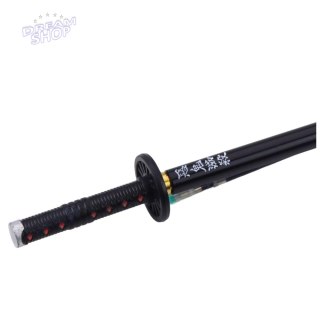 Długopis Miecz Katana Anime Metalowy Czarny Tusz Wymienny Wkład Czarny