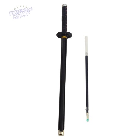 Długopis Miecz Katana Anime Metalowy Czarny Tusz Wymienny Wkład Czarny Długopis Miecz Katana Anime Metalowy Czarny Tusz Wymienny Wkład Czarny