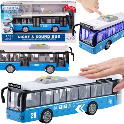 WOOPIE Autobus Miejski Interaktwny Elektryczny 1:16