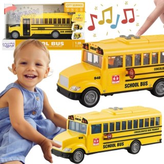 WOOPIE Autobus Szkolny Interaktywny Elektryczny 1:20