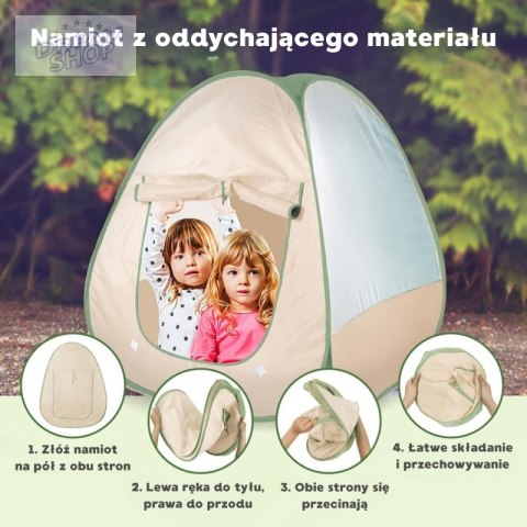 WOOPIE Discovery Zestaw Małego Odkrywcy Namiot Kempingowy XXL na Biwak 15 el.