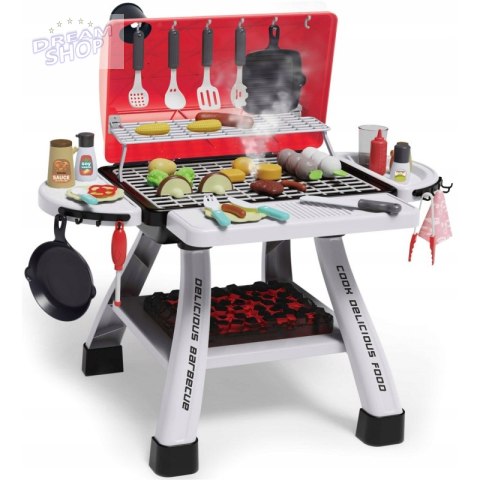 WOOPIE Grill Barbecue Kuchnia Ogrodowa Interaktywna Para LED Zestaw XL 41 el.