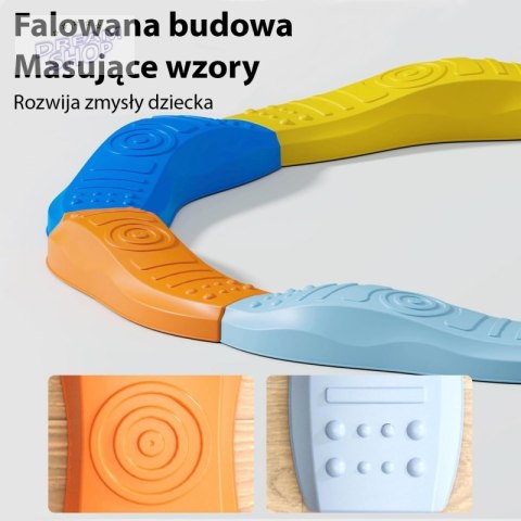 WOOPIE Równoważnia Modułowa Tor Ścieżka Sensoryczna Okrąg