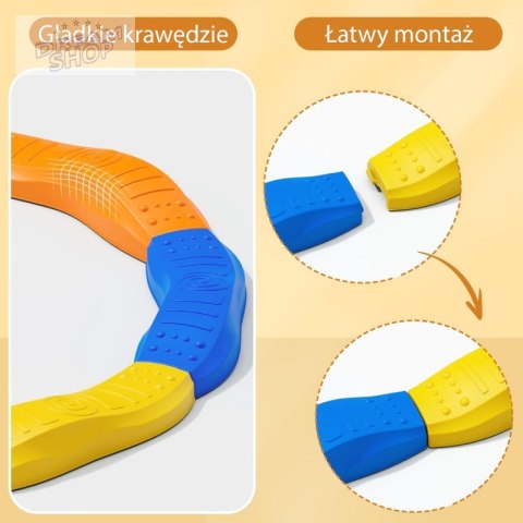 WOOPIE Równoważnia Modułowa Tor Ścieżka Sensoryczna Okrąg