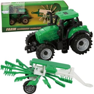 WOOPIE Traktor Rolniczy ze Zgrabiarką