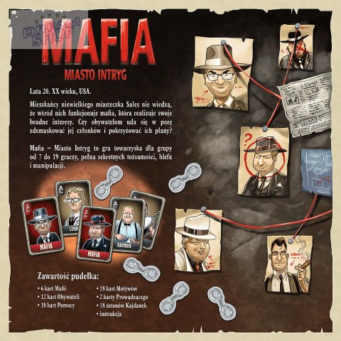 Gra Mafia - Miasto intryg Trefl 02297