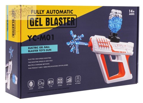 Pistolet GEL BLASTER Szary + Akcesoria