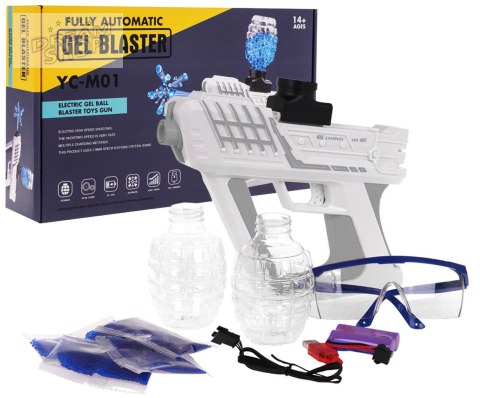 Pistolet GEL BLASTER Szary + Akcesoria