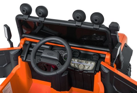 Pojazd Land Rover Defender 110 SVX Concept Pomarańczowy