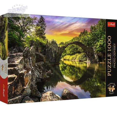Puzzle- 1000 Premium Plus Most Rakotza w Kromlau, Niemcy Trefl 10811