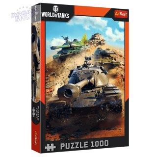Puzzle - 1000 - World of Tanks: Czołgi w boju Trefl 10943