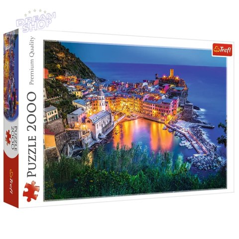 Puzzle - 2000 - Vernazza o zmroku - 500 px Trefl 27086