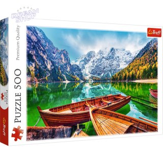 Puzzle - 500 - Jezioro Braies, Włochy Trefl 37486