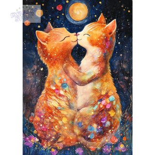 Puzzle - 500 - Pocałunek w Świetle księżyca Trefl 37546