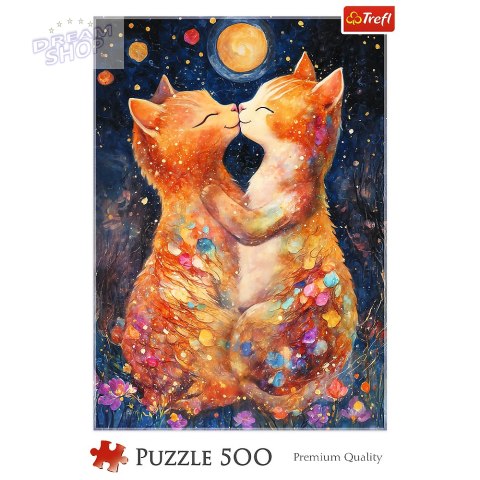Puzzle - 500 - Pocałunek w Świetle księżyca Trefl 37546