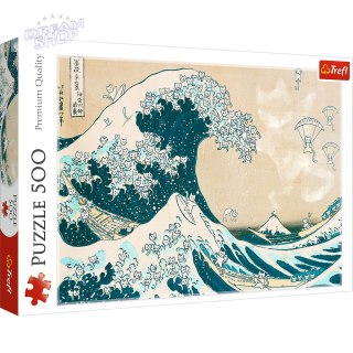 Puzzle - 500 - Wielka kocia fala Trefl 37537