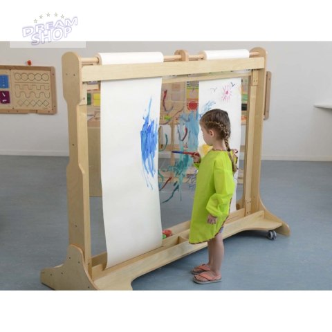 Ogromne Okienko Do Malowania Masterkidz Uchwyt Na Rolki Papieru 2 w 1 Ogromne Okienko Do Malowania Masterkidz Uchwyt Na Rolki Papieru 2 w 1