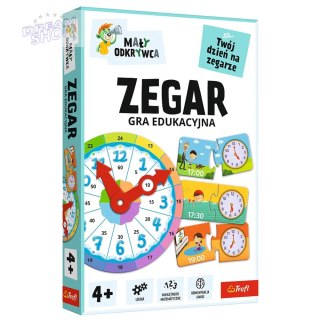Gra - Zegar / Mały Odkrywca Trefl 02809