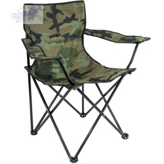 KRZESŁO TURYSTYCZNE SKŁADANE 50X50X80CM CAMUFLAGE ENERO CAMP