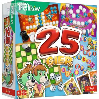 Kalejdoskop 25 gier Rodzina Treflików Trefl 02824