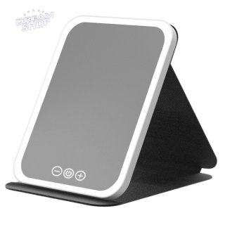 Lusterko Led Etui Z Podstawką 3 Tryby Oświetlenia Regulacja Jasności 23cm
