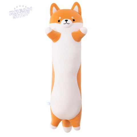 Pluszowa Maskotka Pies Shiba Poduszka Podłużna Wałek 60cm
